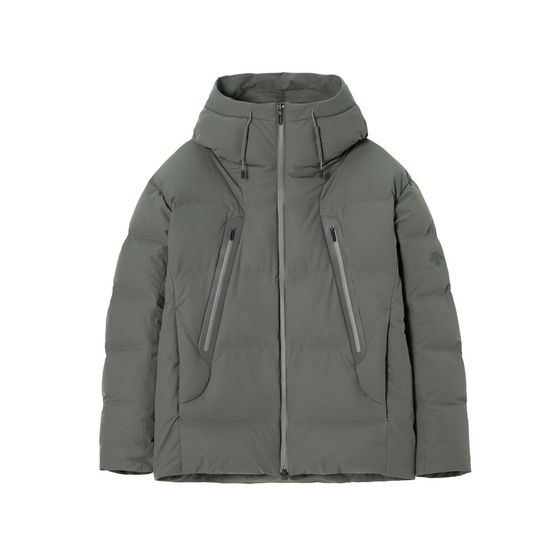 Concrete Jungle Down Jacket Charcoal